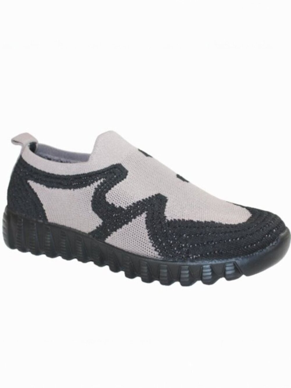 Bernie Mev Nadin Black Mauve Slip-On Sneaker, Size 37 (US 6.5 - 7)